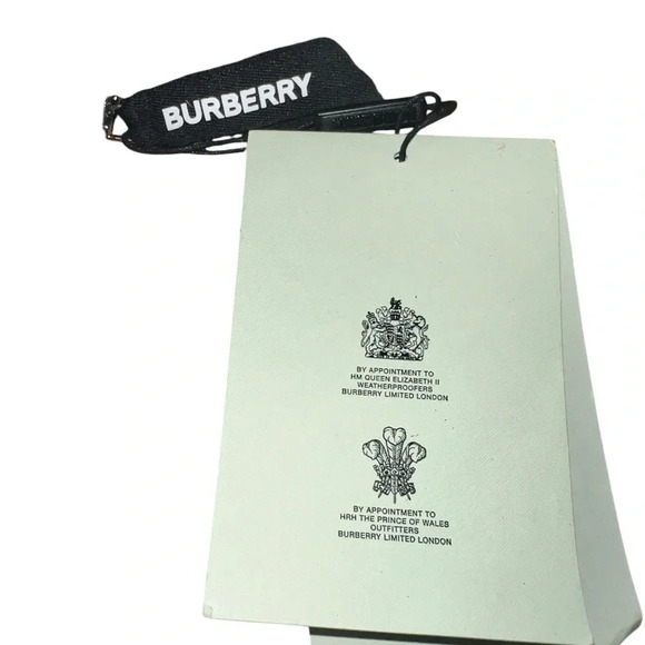 Burberry 100% Cotton pouch cosmetic bag NWT * read* - Picture 4 of 6